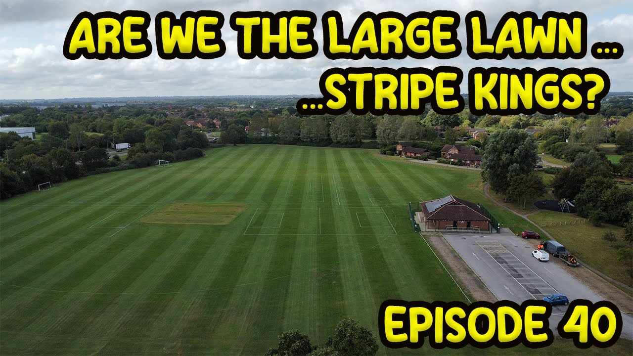 LARGE LAWN STRIPE KINGS? Behind The Blade | EP40