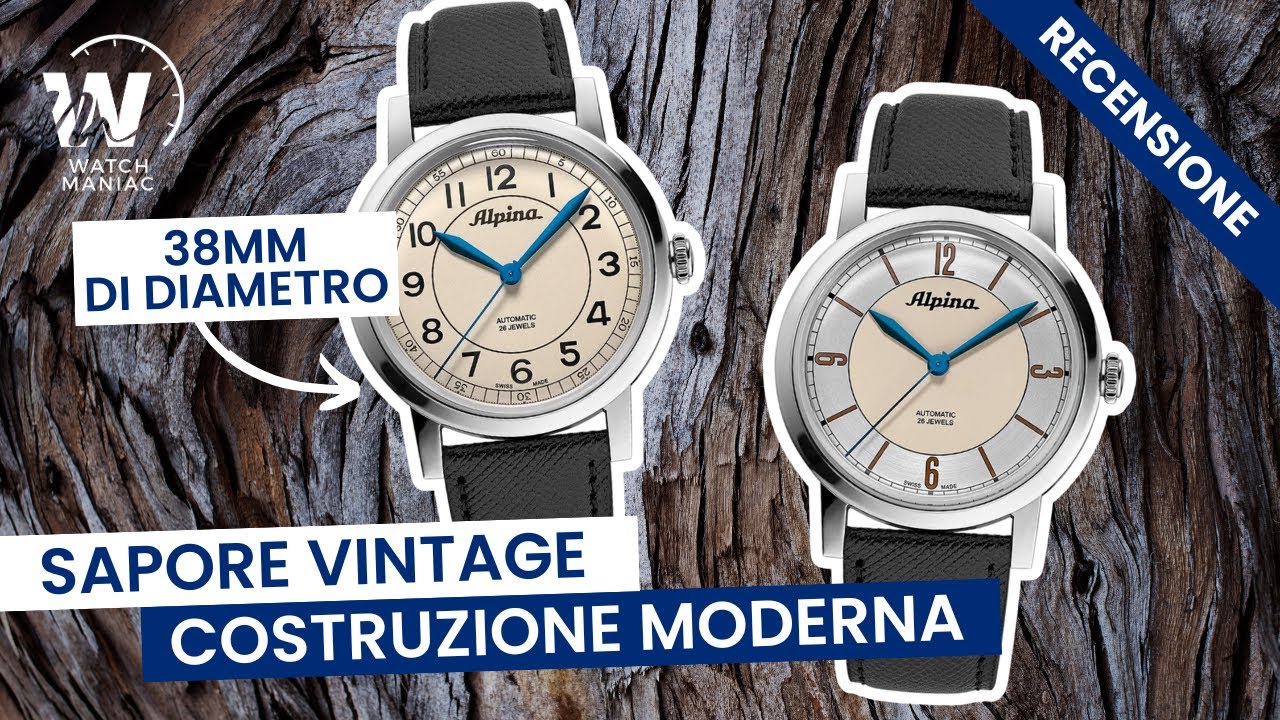 Alpina Heritage Automatic, lo stile d'altri tempi torna attuale