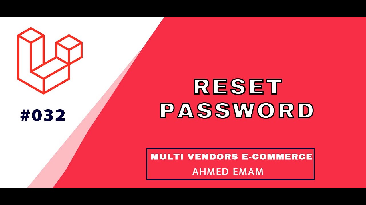 Laravel Complete Tutorial #032 - laravel 6 reset password -لأارافل استعاده كلمة المرور