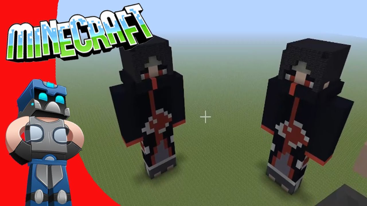 Minecraft: Como hacer Itachi Uchiha Skin Tutorial