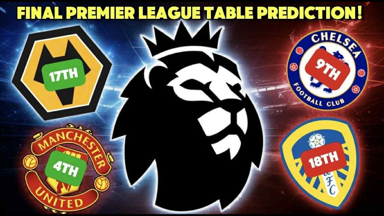 My FINAL Premier League Table Prediction… Some Fans Won’t Like This 😬