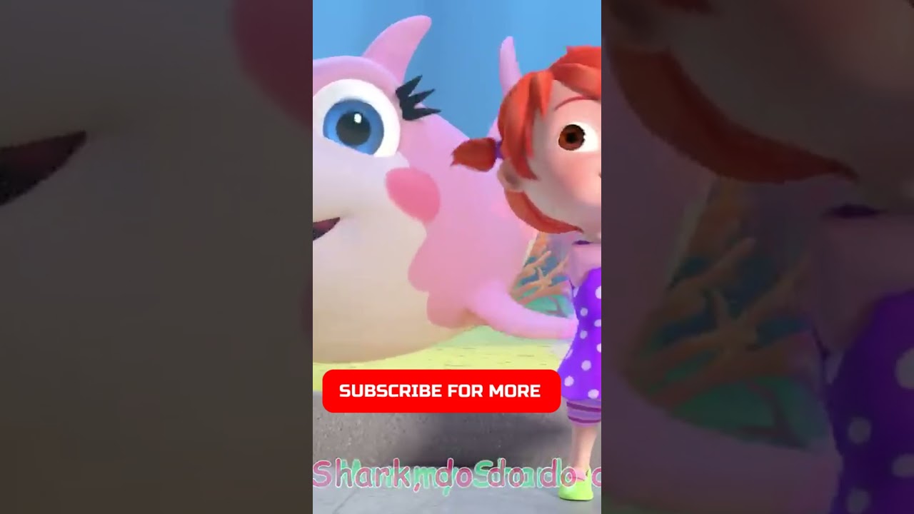 baby shark gets ready to feed the sharks #animation #cartoons #childrenscontent #familyfriendly