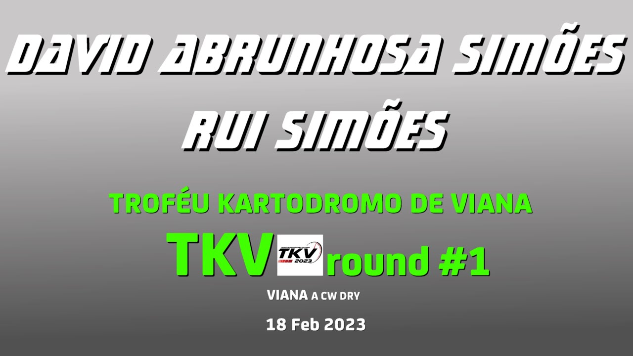 David and Rui Simões competitions 2023 rental karts, TKV1 18FEB VIANA A CW DRY