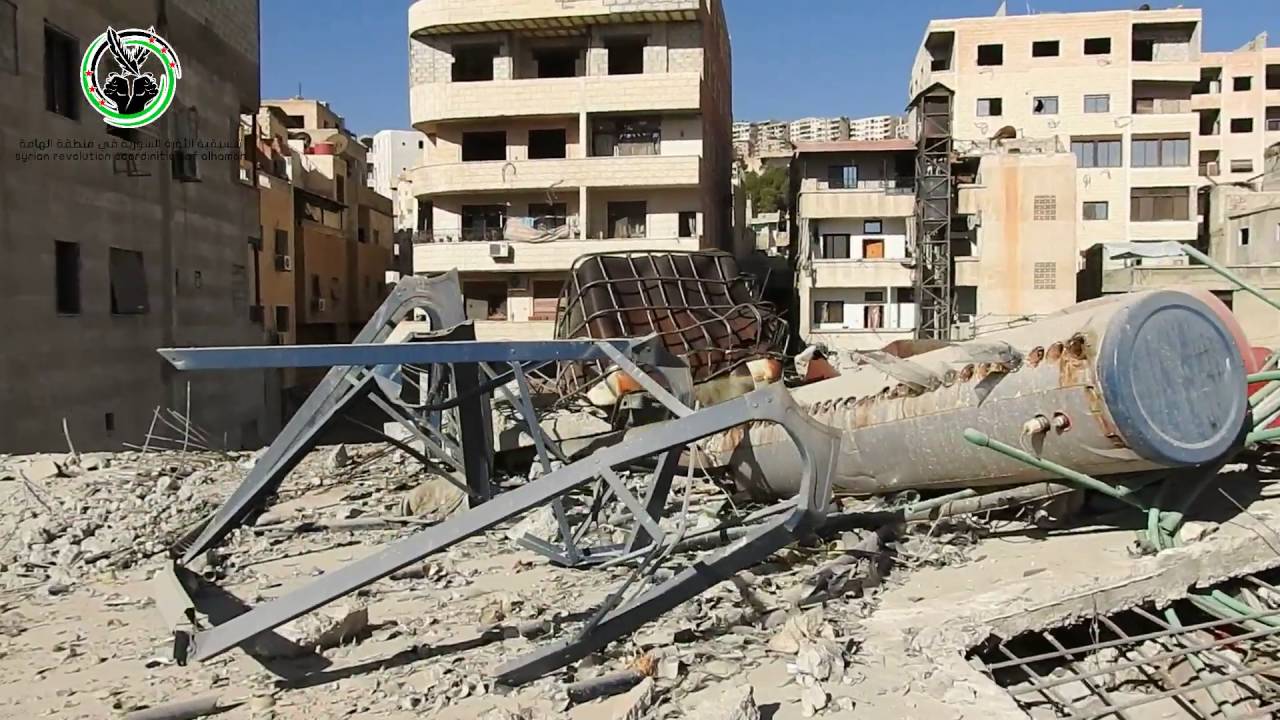 حصيلة دمار الأرض الطيبة في ليلة البراميل الهامة المحاصرة