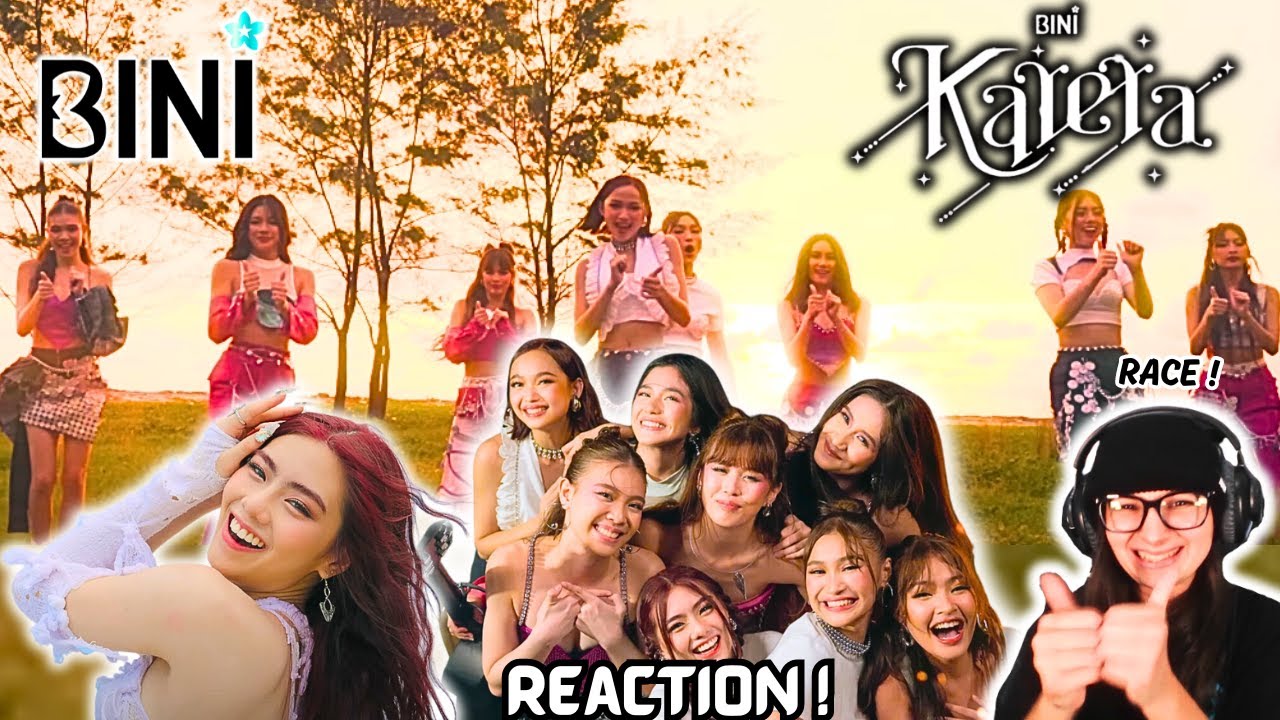 BINI | 'Karera' Official Music Video + Dance Practice Reaction ARMYMOO Reacts For The First Time!
