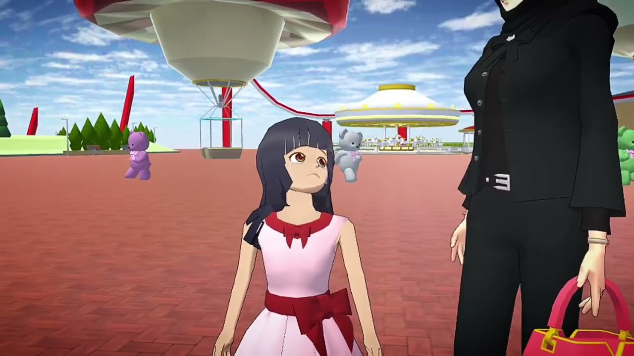 ساكورا سكول رحنة مدينة الألعاب 😨! / #sakuraschoolsimulator 