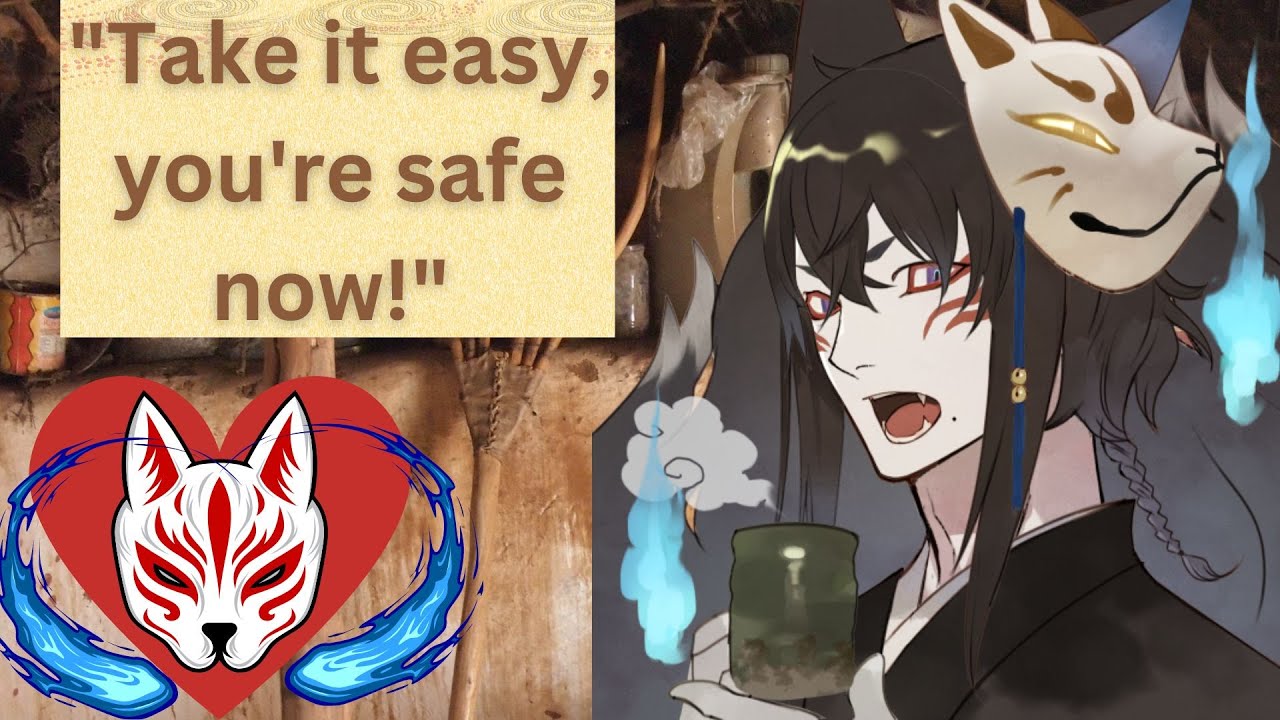 (M4F, Rescued Listener) Marooned With A Kind Kitsune!