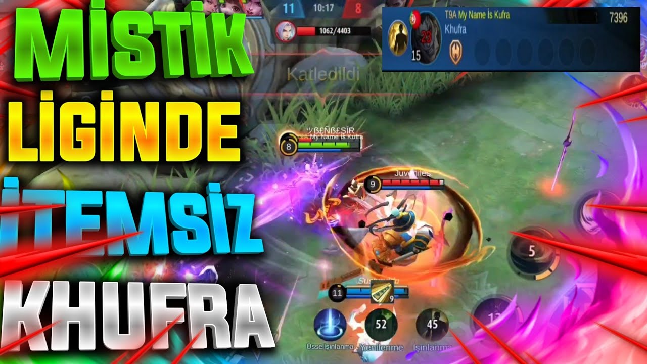 SIRALI MODDA İTEMSİZ KHUFRA OYNAMAK MI? YOK ARTIK EKREM DAHA NELER