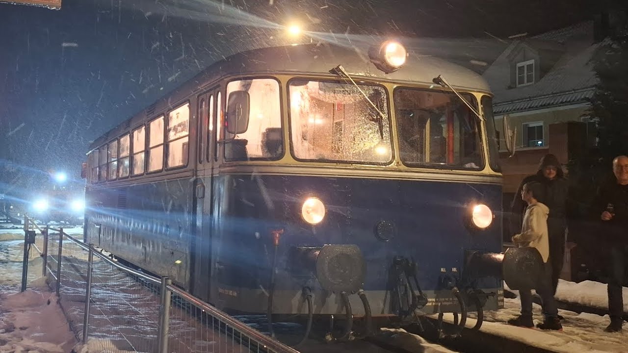 Sonderfahrt mit Schinenbus 