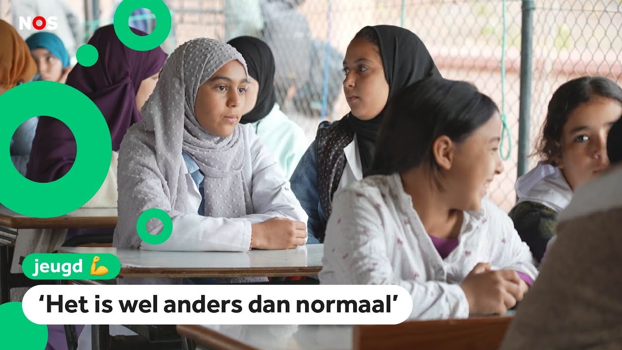 Kinderen in Marokko weer naar school
