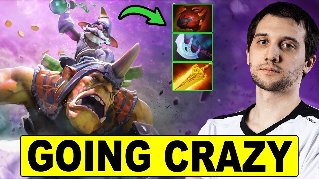 Arteezy's Alchemist LOSES his MIND with Dota 2 Ranked GAME