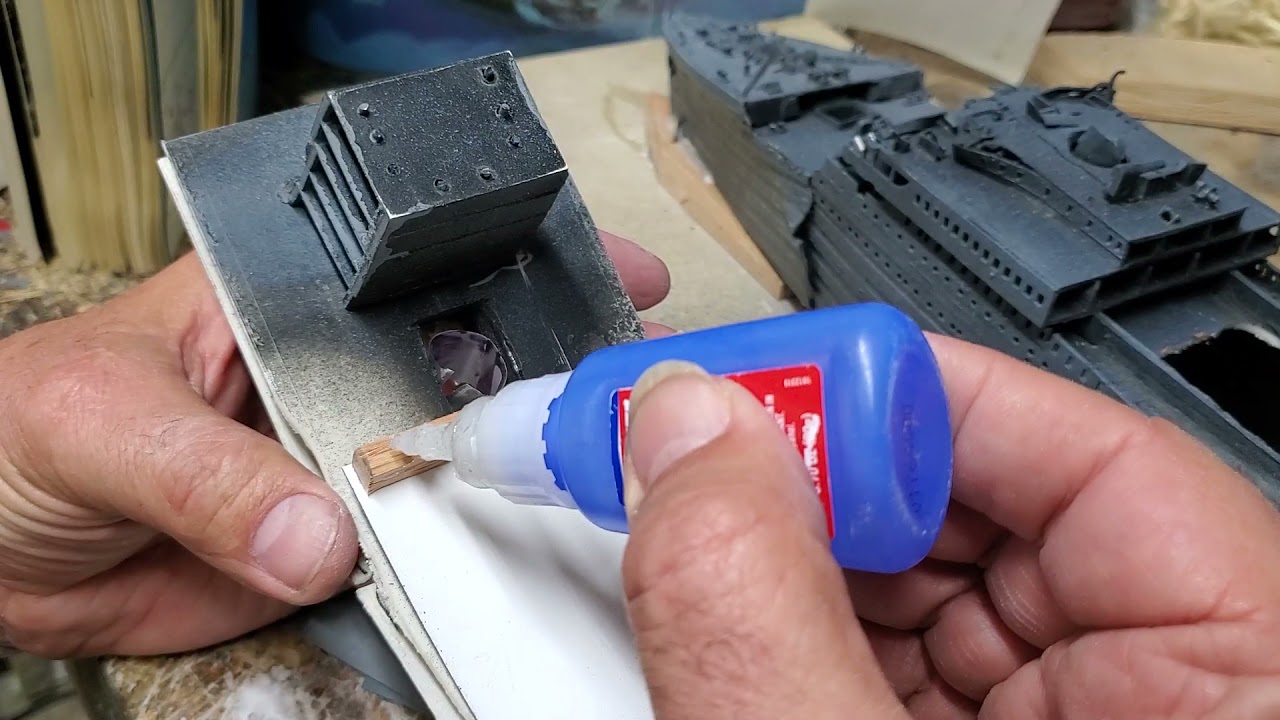 Titanic Wreck Model Diorama Tutorial Part 13