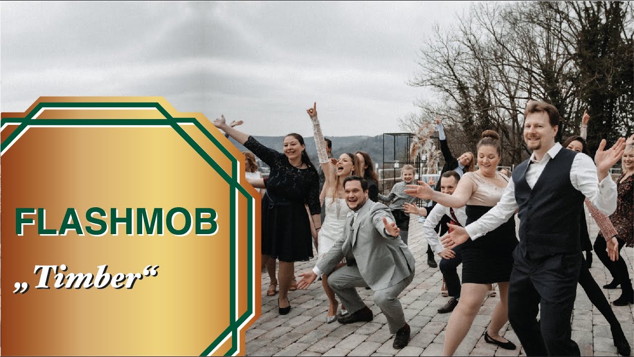 Flashmob zu Timber | Nach einer Minute Wiener Walzer zu 2nd Waltz kommt die Flashmob Überraschung!