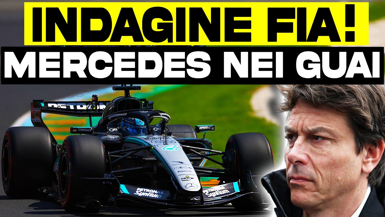 MERCEDES NEI GUAI SERI: INDAGINE FIA dopo le nuove prove che cambiano tutto dopo il GP di Cina!