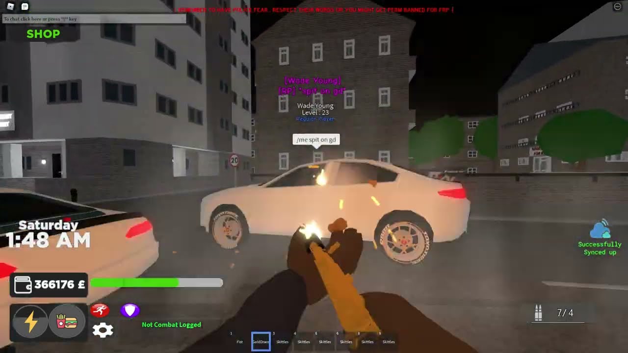 *SHOOTING A UNKNOWN GANG ACTING TUFF* (south london 2)