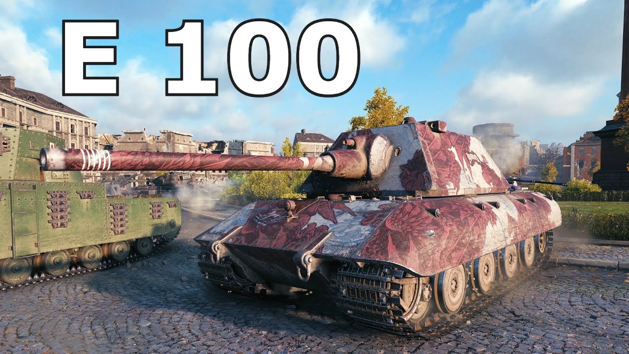 World of Tanks E 100 - 6 Kills 10,6K Damage