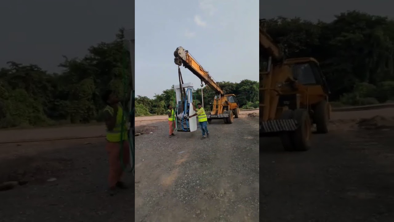 Dispenser Units Installation of JioBP petrol pump #videography #reels #bankura #mejia #dispenser#jio