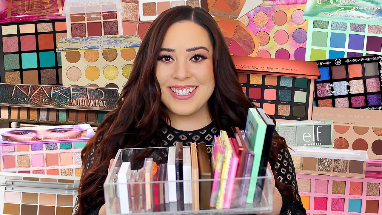 BEST & WORST EYESHADOW PALETTES 2021! RANKING 20 PALETTES