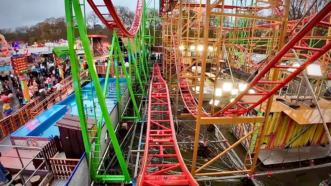 Wilde Maus XXL | Hyde Park Winter Wonderland - On Ride POV
