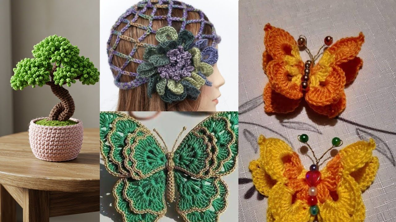 Elegant Crochet Patterns for Beautiful Projects//Unique Crochet Patterns for Handmade Lovers