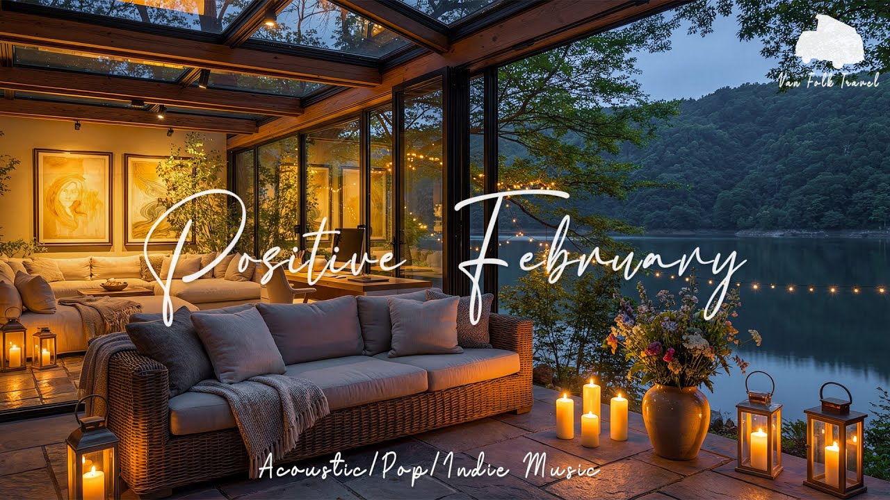 Positive February - Good Vibes Ambience - Soft Acoustic Guitar & Indie Playlist for Relax/Work/Study