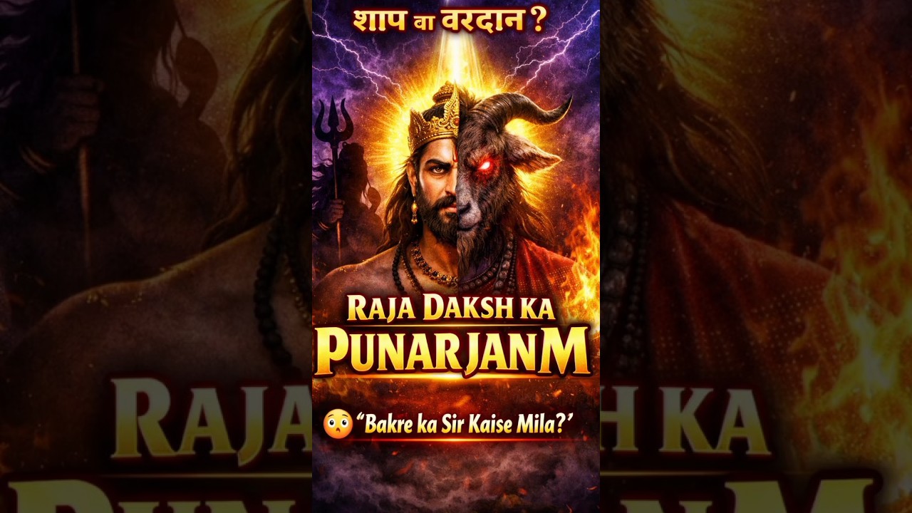 daksh ka punarjanm | kaise mila bakre ka sir #shivpuran #explore #trending #viral