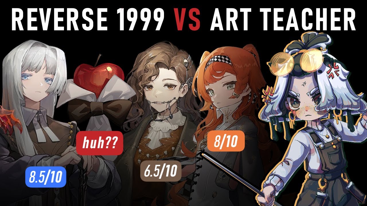 🎮🥊Reverse 1999 Characters PERPLEX a Character Design Teacher 🥊🎨