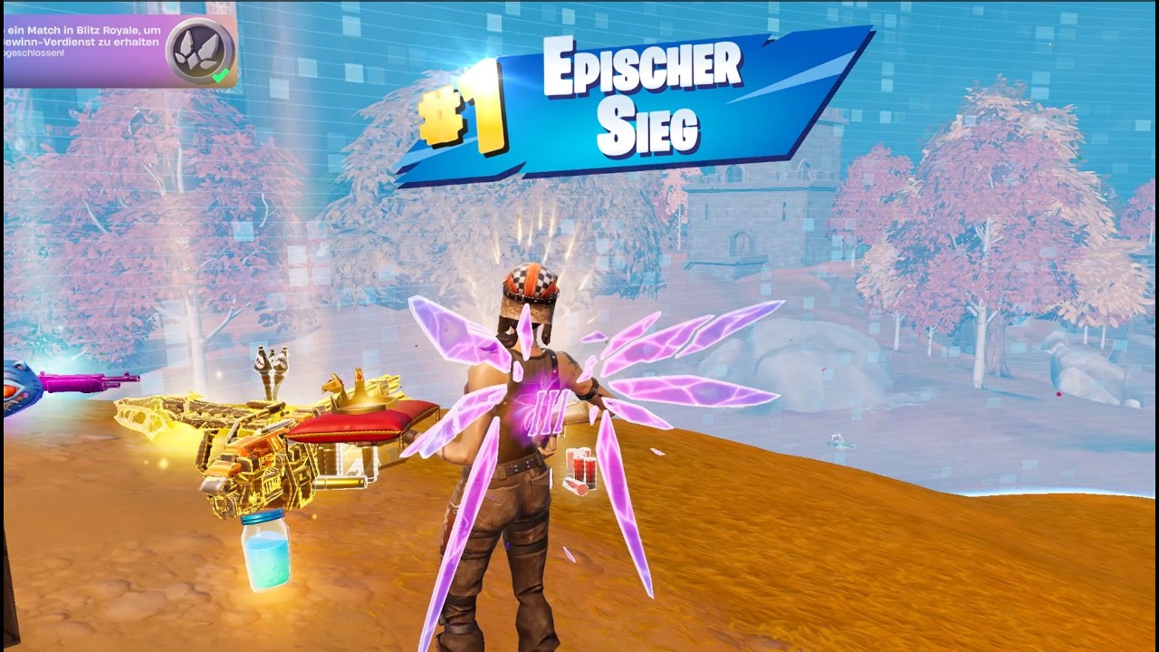 Buzzi spielt Fortnite: EPISCHER SIEG in Blitz Royale