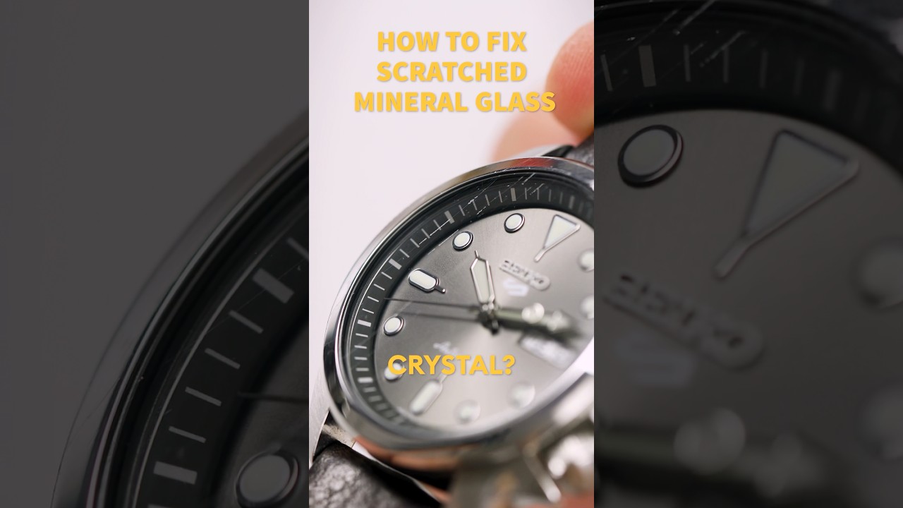 How to Repair Scratch Watch Crystal