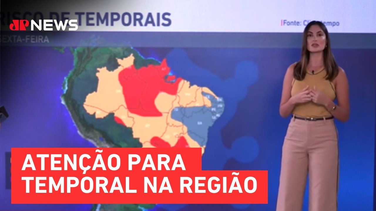Previsão do Tempo: Sudeste segue em alerta para chuva forte nesta sexta (13)
