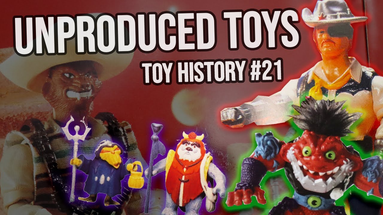 Unproduced Toys - Bravestarr, Aliens, Ewoks & Droids, Battle Trolls & Transformers - Toy History #21