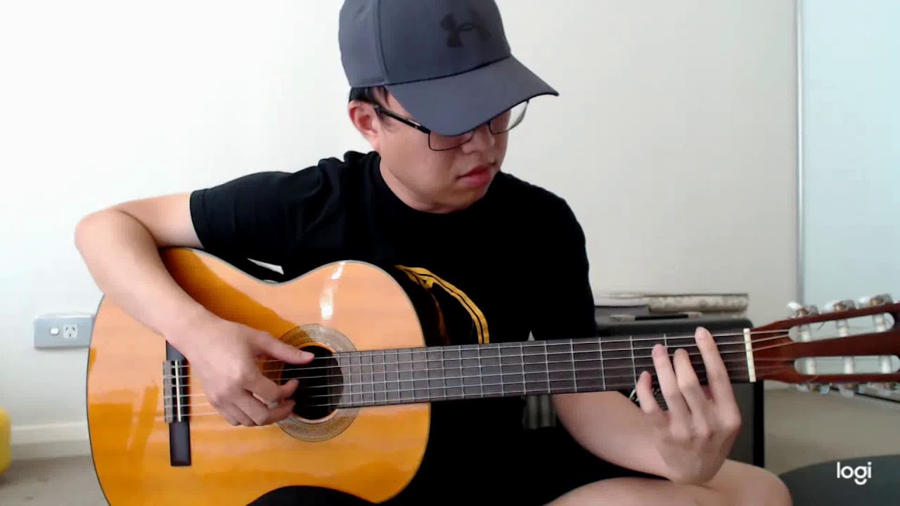 Jay Chou - Rain All Night (周杰倫 - 雨下一整晚) Guitar