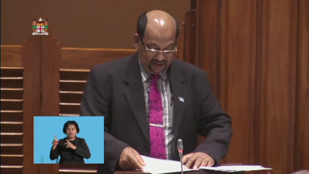 Fijian Government MP Hon. Dr Brij Lal's Statement on the 2018-2019 National Budget