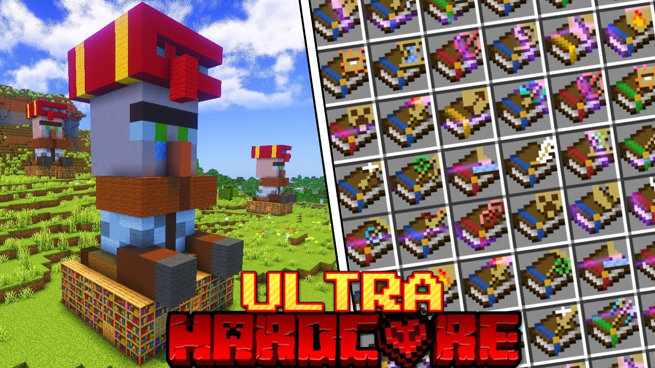 Conseguí TODOS LOS ENCANTAMIENTOS en ULTRA HARDCORE