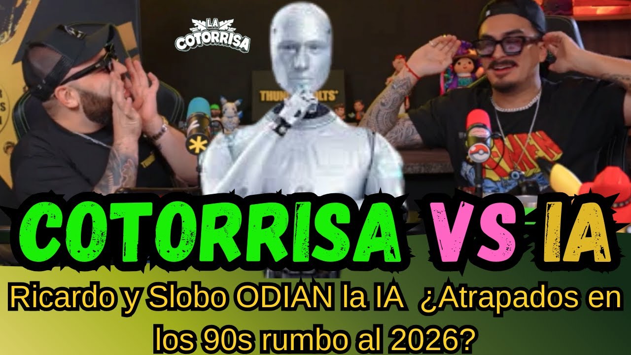 #lacotorrisa CANCELA la IA #slobotzky  y #ricardoperez Odian el futuro y aman los 90’s Recopilación
