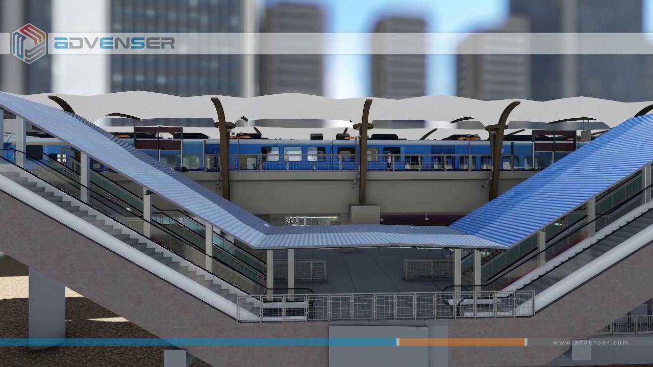 Building Information Modeling (BIM) for Infrastructure projects - Metro station
