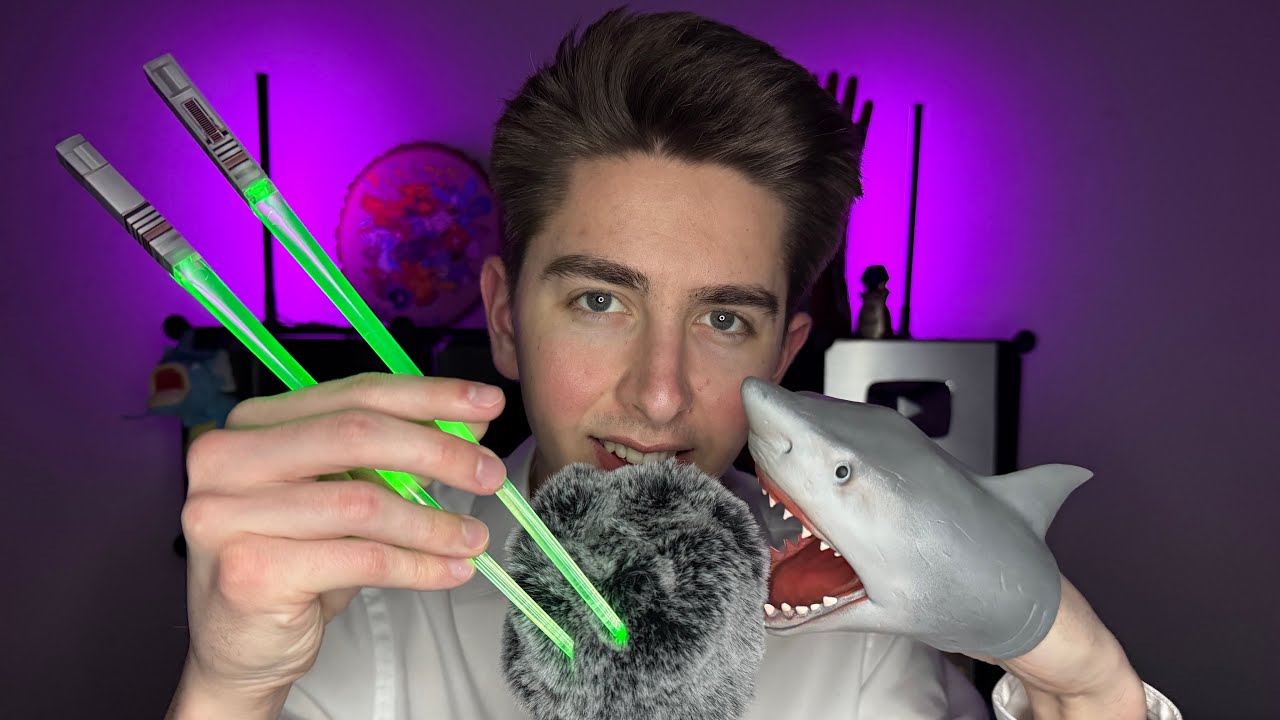 ASMR Fluffy Mic Scratching & Plucking for Deep SLEEP