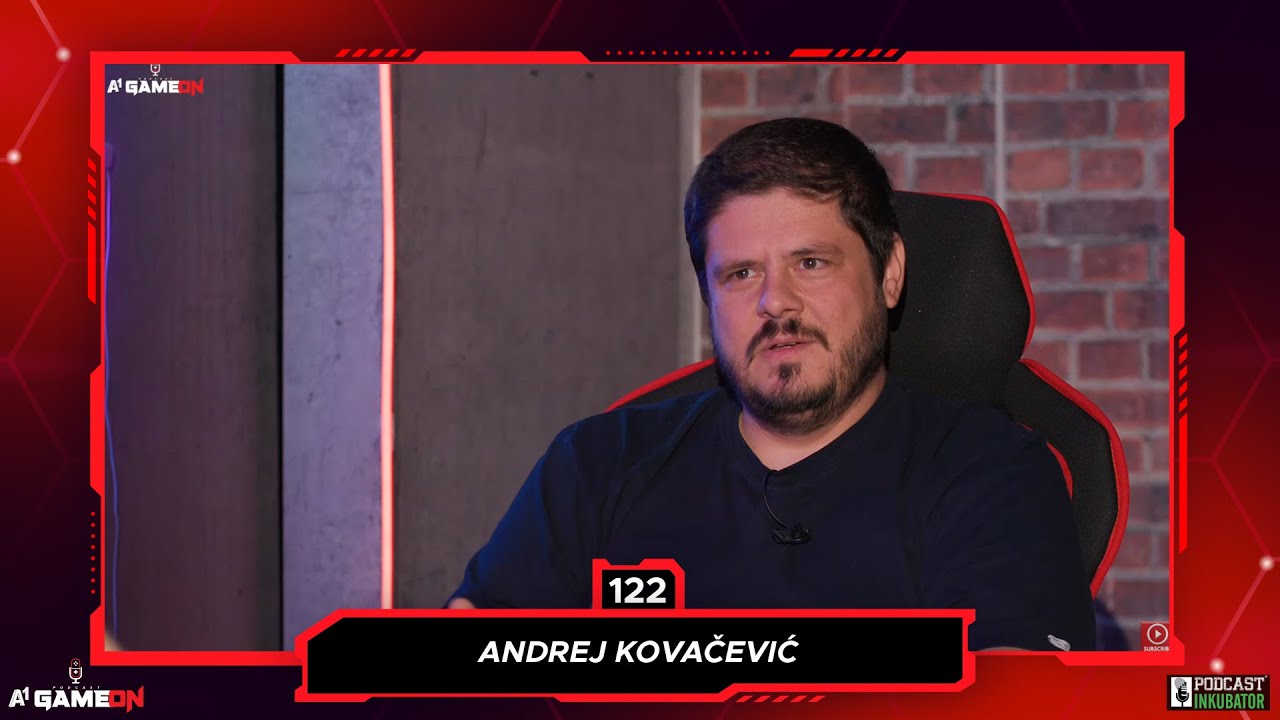 A1 GAMEON Podcast #122 - Izazovi tržišta mobilnih igara - Andrej Kovačević