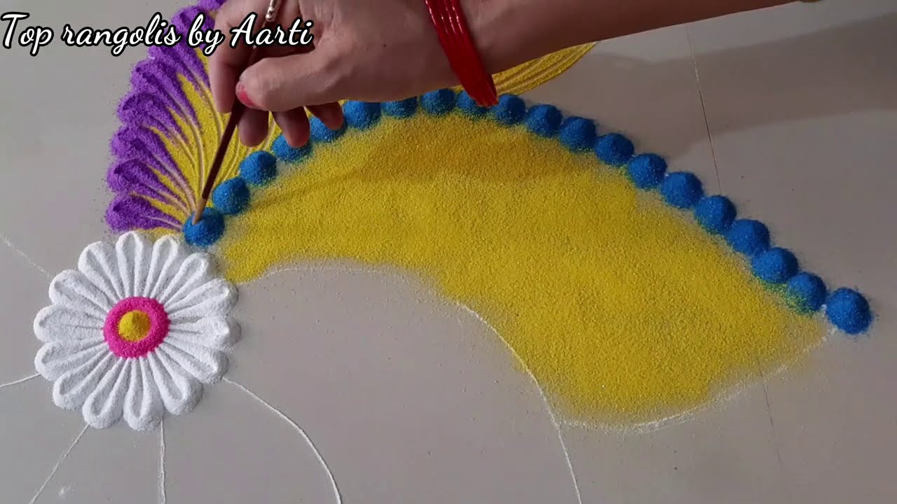 Amazing Top  Rangoli Design For Diwali Festival | Diwali rangolis | Dussehra rangoli