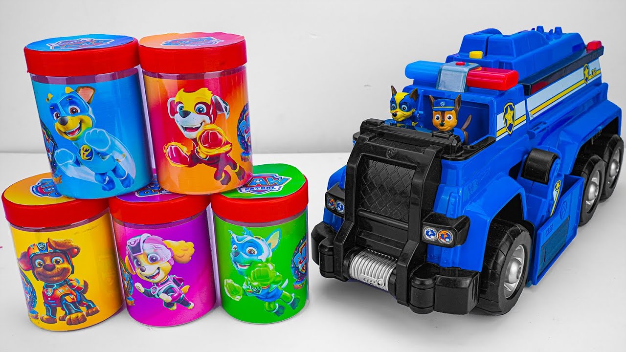 Paw Patrol SURPRISE Box ASMR Unboxing 🐾 Marshall, Chase, Rubble 🐾 PAW Ultimate Rescue Police Cruiser