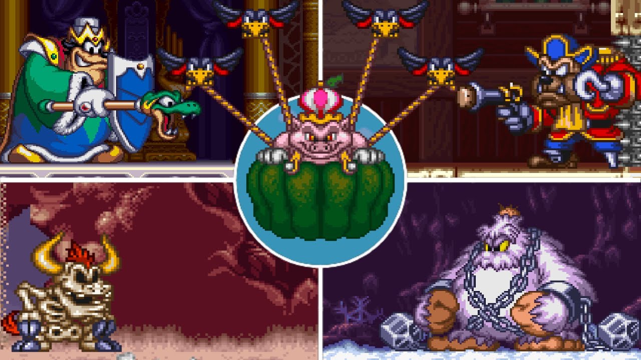 Disney's Magical Quest 3 / Mickey to Donald Magical Adventure 3 (SNES) All Bosses (No Damage, Hard)