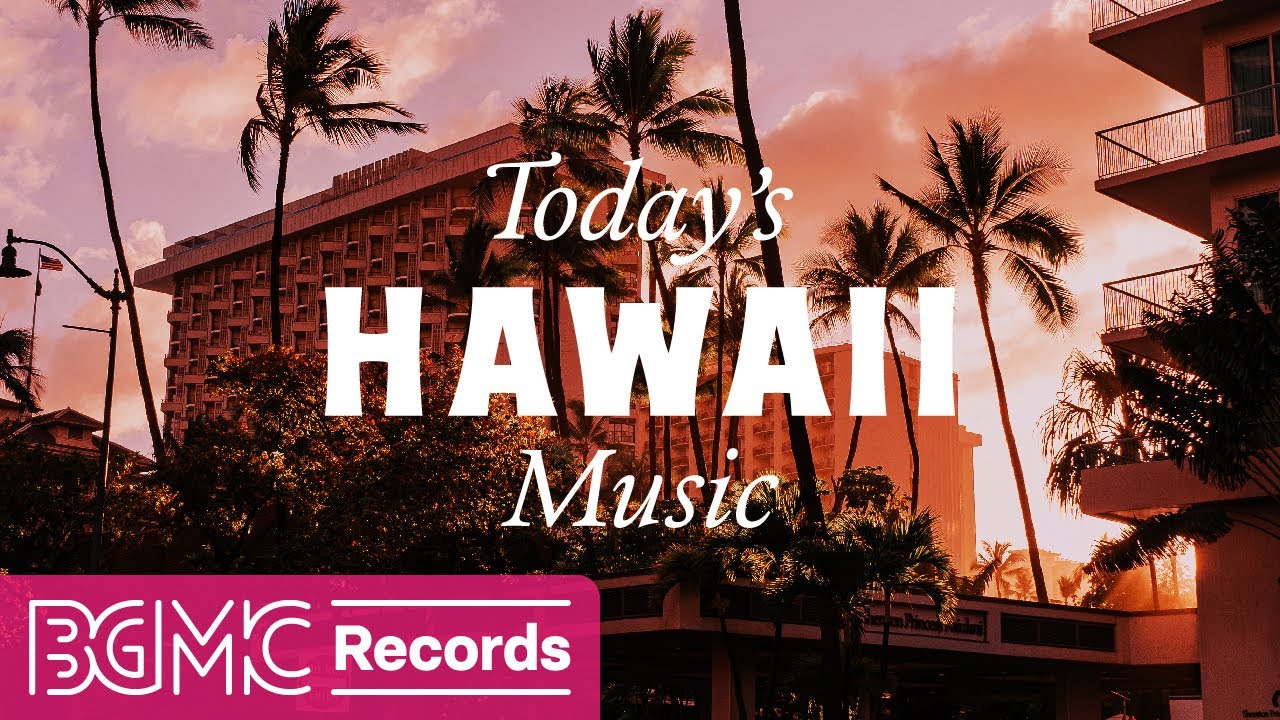 Hawaiian Palm Trees - Hawaiian Acoustic Instrumental Guitar Music for Good Mood, Unwind, Relax