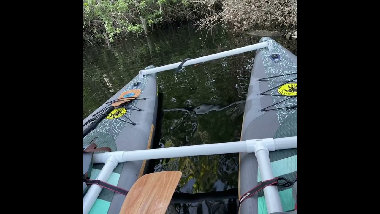 DIY SUP catamaran