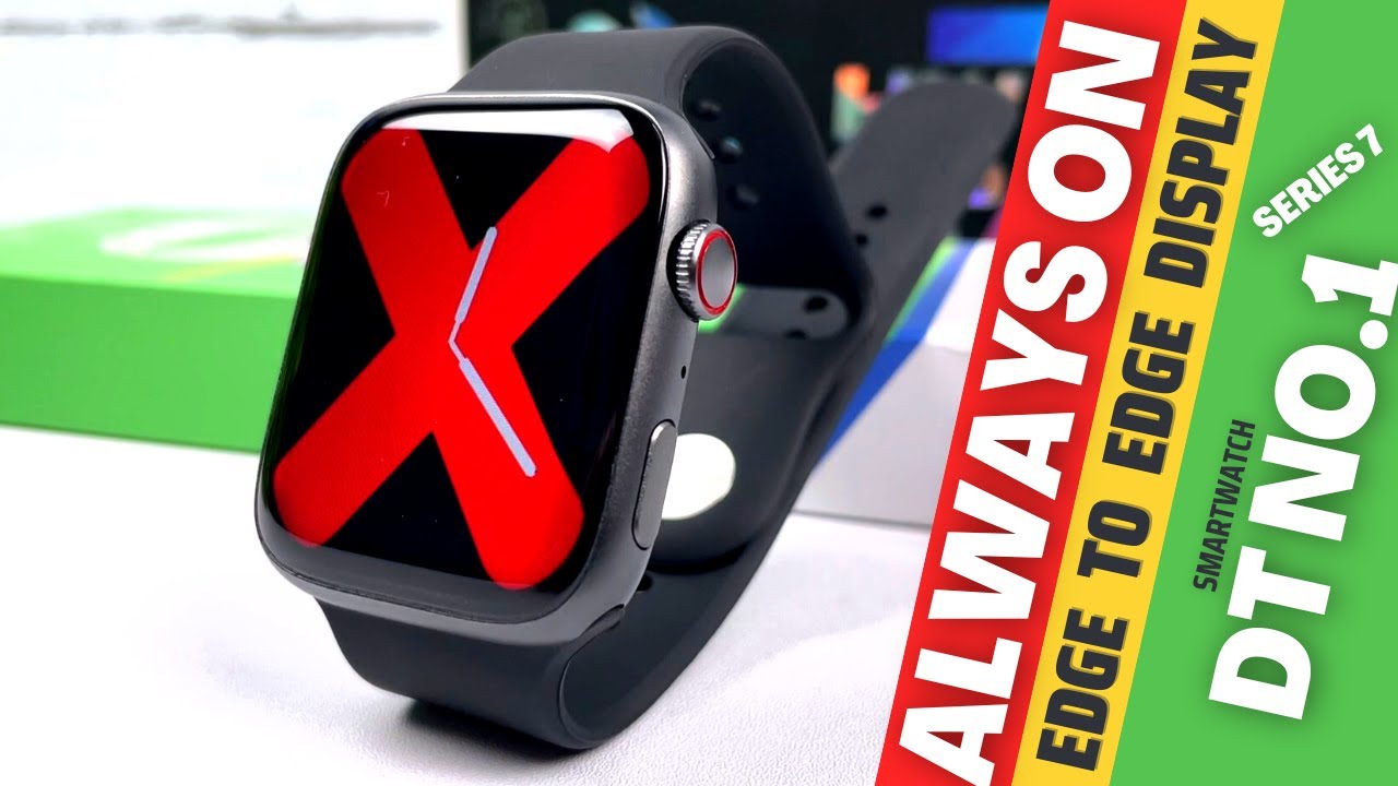 DT No.1 Smartwatch Review | Edge to Edge Always on Display