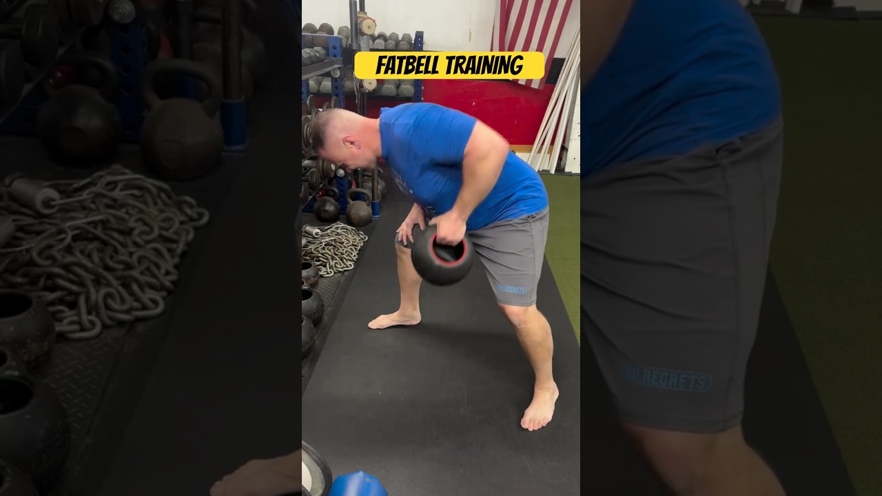FATBELL TRAINING * GRIP STRENGTH + UPPER BODY STRENGTH 💪