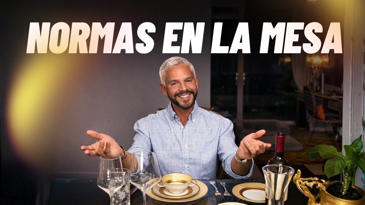 MODALES EN LA MESA 🍴 ¿Qué hacer y qué NO durante una cena?