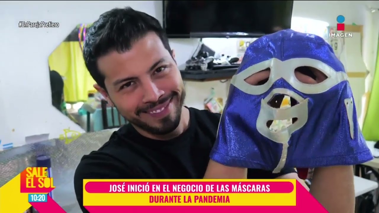 Rafa Serdán nos enseña cómo CREAN las MÁSCARAS de lucha libre | Sale el Sol