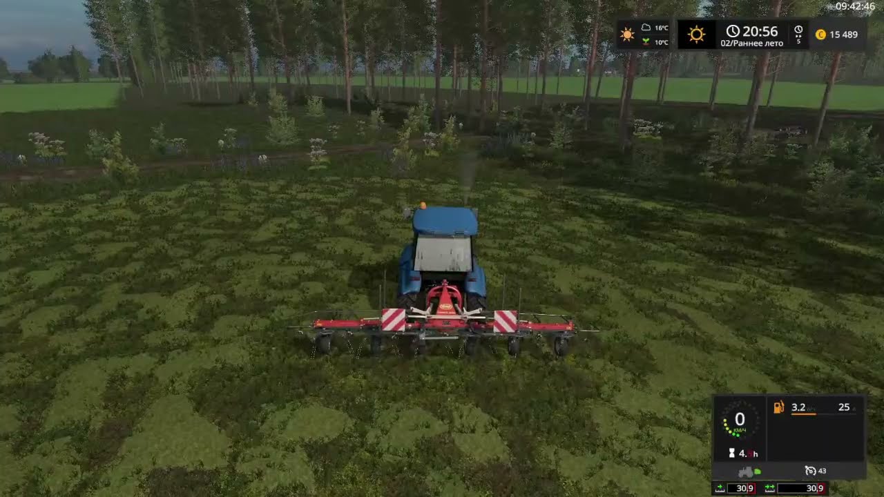 FS 17. Проходження. 26. про день, літо покос трави.  на Мапа Новадніпровка.