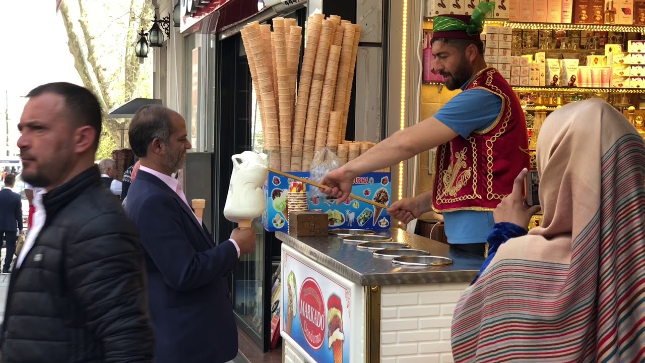 Los heladeros locos de Estambul