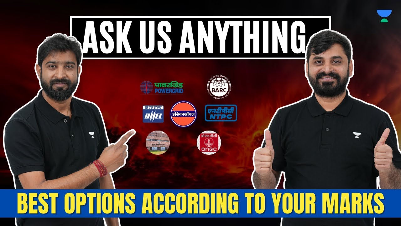 Ask us anything | Best options according to your marks